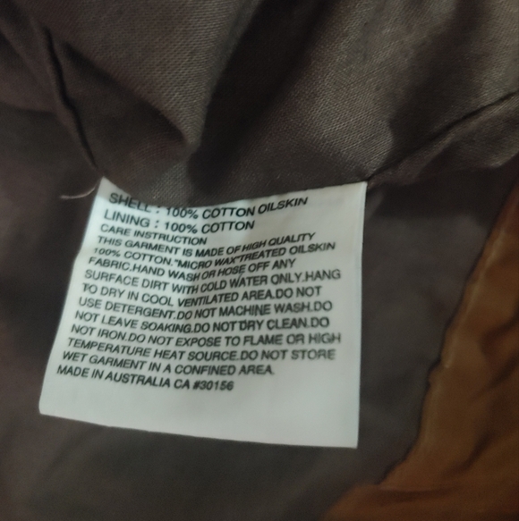 Kakadu Traders Australia Long Brown Riding Coat Men's Size Large - Picture 8 of 9